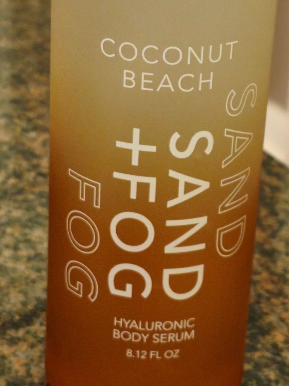 Sand & Fog Coconut Beach Hyaluronic Body Serum 8.12 oz BRAND NEW